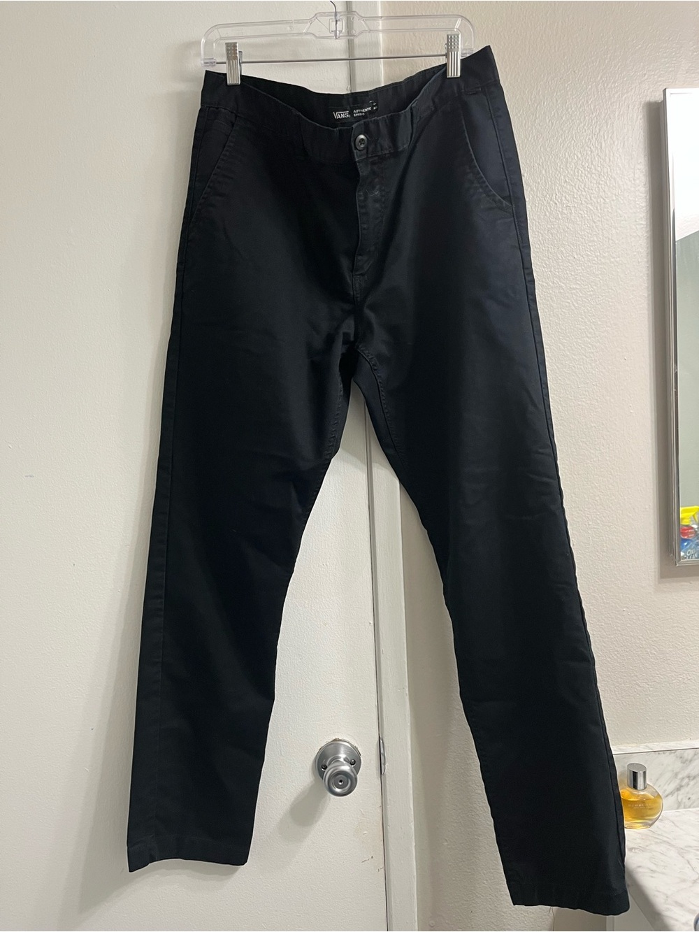 Vans Men's Black Chino Pants